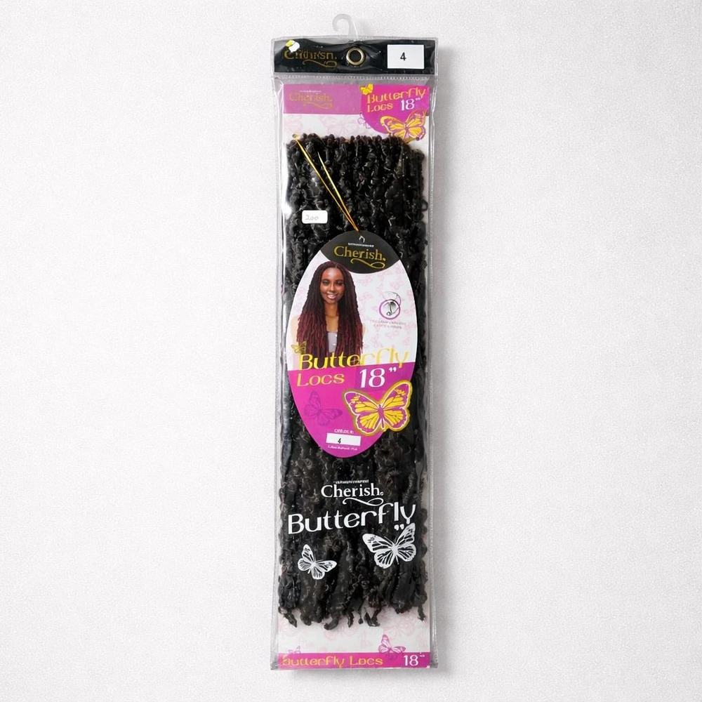 Burtterfly locs - 4 18 inch