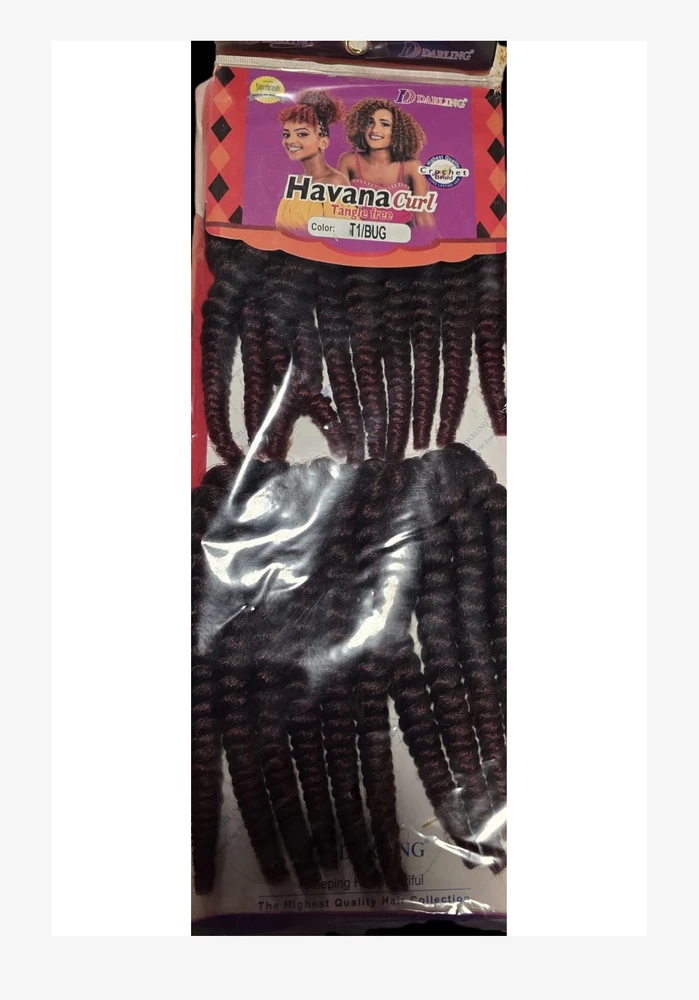 Havana Curl Crochet Hair - T1B/BUG