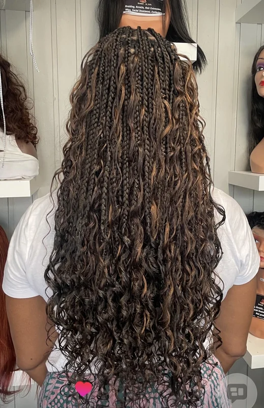 Bohemian Braids Langt