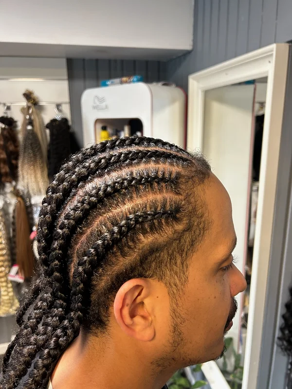 Cornrow Style for Menn